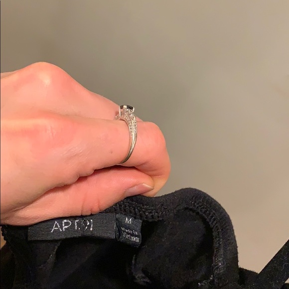 Classic black halter dress with lined cups. - Picture 4 of 4